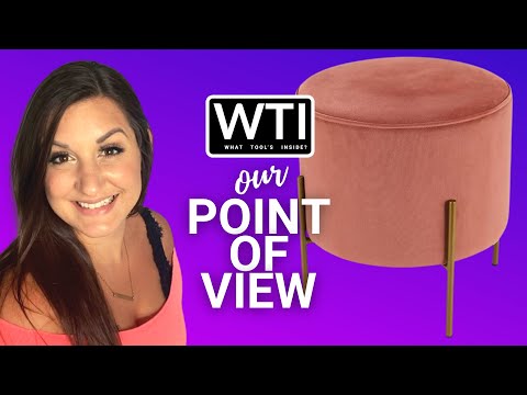 NEWIMAGE Round Porch Footstool - WTI product video review