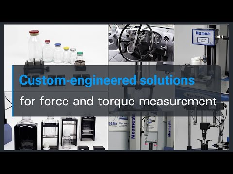 Custom-engineered Solutions for Force & Torque Measurement - Mecmesin