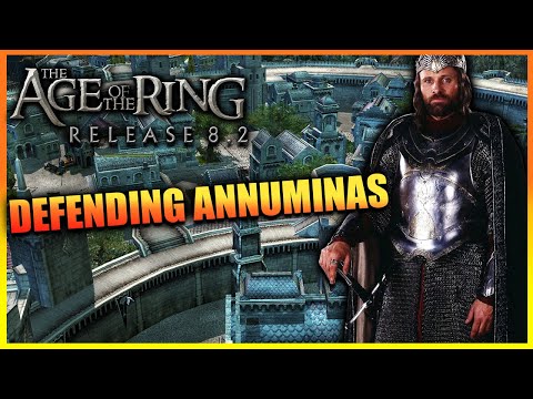 Age of the Ring Mod 8.2 - Custom Map -  Defending Annúminas As Gondor!
