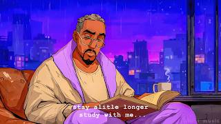 Rainy Study Night ️📖 Summer Lofi Chill Beats 🌧️ Relaxing Music for Reading Book & Gentle Sleep
