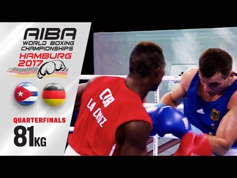 Quarterfinals (81kg) LA CRUZ Julio (Cuba) vs BAZUEV Ibragim (Germany)