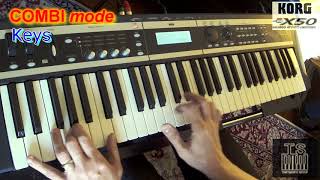 Video thumbnail for KORG X50 COMBI 1 of 4 by marcoballa