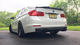 BMW F30 NON-M Carbon Diffuser Overview