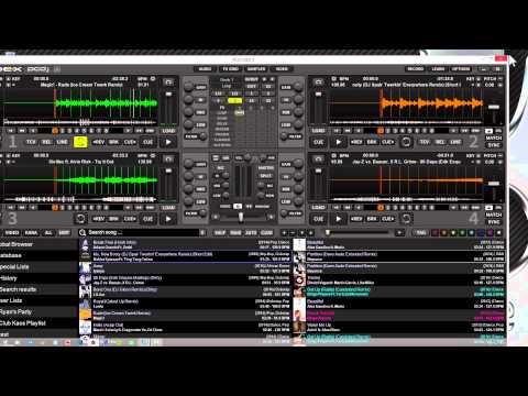 PCDJ DEX 3 DJ Software - Resize The Skin (Dynamically Resizing GUI)