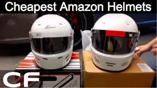 Cheapest Snell Auto Racing Helmets on Amazon - Unboxing Review