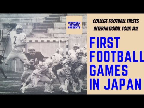 CFB Firsts - College Football in Japan