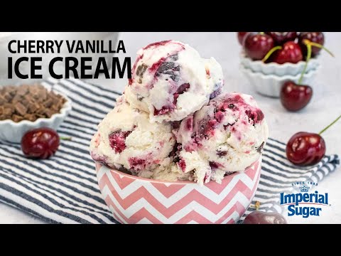 How to Make Cherry Vanilla Ice Cream