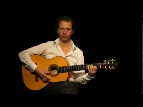 Flamenco Spanish Guitar Mathilda's Rumba. Musical scale variation Tutorial (french version) Video