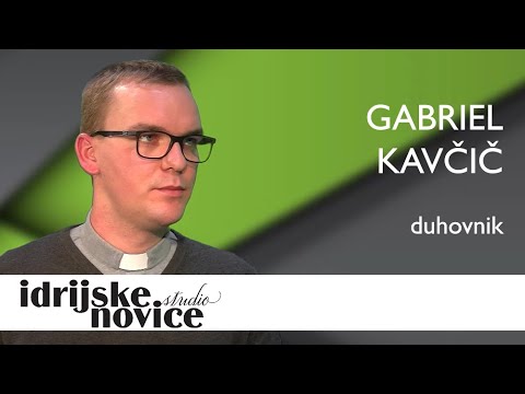 Gabriel Kavčič | Idrijske novice TV studio - Kulturna oddaja