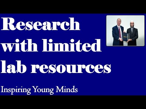 Research with Limited Laboratory resources- Prof. Saidur Rahman, How to conduct research