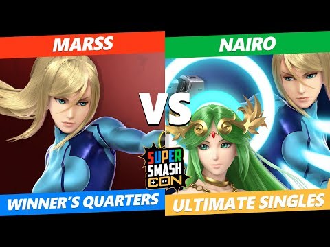 SSC 2019 SSBU - PG Marss (ZSS) VS NRG Nairo (ZSS, Palutena) Smash Ultimate Winner's Quarters