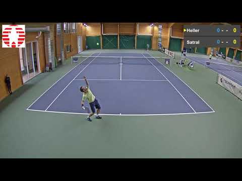 Jan Šátral vs  Peter Heller 10 11 2017 ITF Futures Milovice   muži