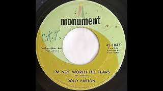 Dolly Parton I&#39;M NOT WORTH THE TEARS record quality demonstration