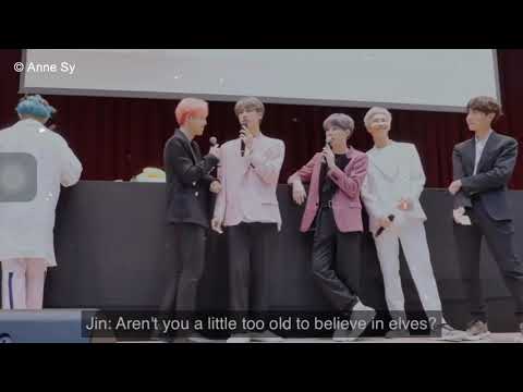BTS FANSIGN Q&A Engsub Aladdin 190421