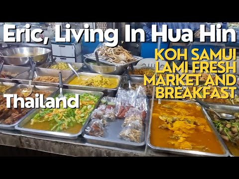 Exploring Koh Samui's Lami Fresh Market & Delicious Breakfast!