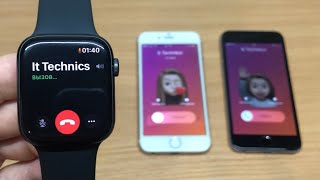 Apple Watch calls 2 iPhone 6 INCOMING CALL