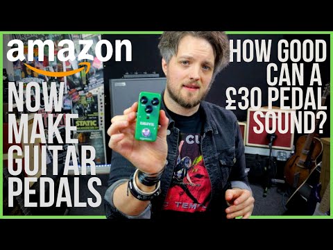 AMAZON BASICS GUITAR PEDALS - OVERDRIVE - Can a £30 Overdrive Be Any Good?