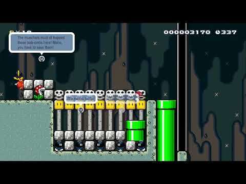 Bob-omb story part 2-comments on by Dodde - Miiverse - SUPER MARIO MAKER - NO COMMENTARY 1bh
