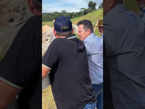 Vistoria nas obras da Serra de Nova Lacerda! 🚧🚜