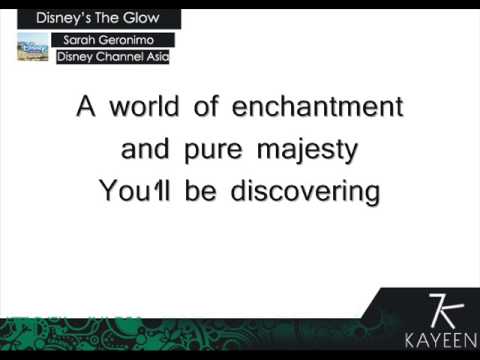 Sarah Geronimo- Disney's The Glow Lyrics