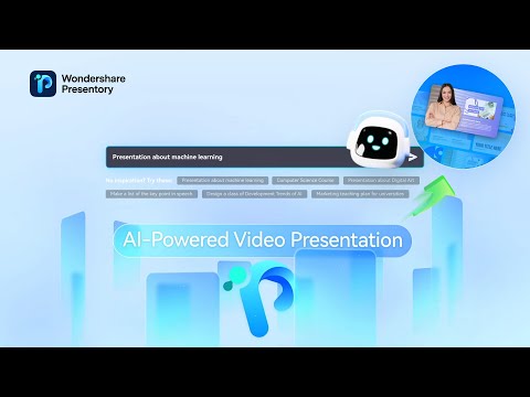 Wondershare Presentory AI-Powered Video Presentation Maker