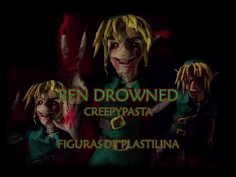 Ben Drowned Creepypasta -  figura de plastilina