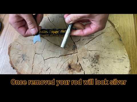 How to use a Black Beard Ferro Rod