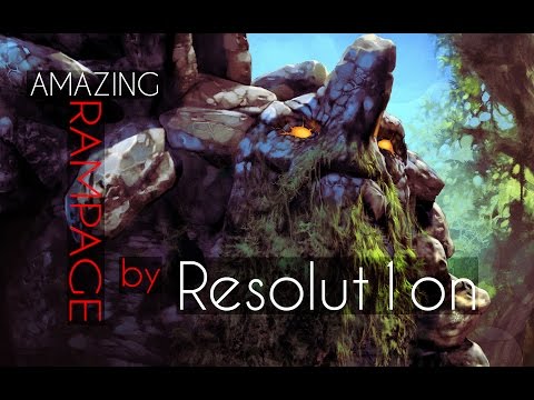 Amazing Rampage by Empire.Resolut1on vs. ASUS.Polar Dota 2