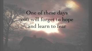 These Days Foo Fighters Lyrics