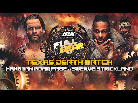 FULL MATCH: Hangman Adam Page vs. Swerve Strickland - Texas Death Match | AEW Full Gear 2023