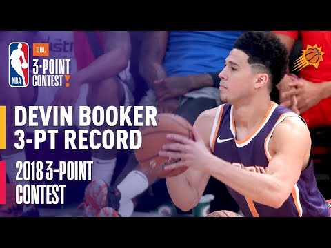 Devin Booker Sets 3-Point Contest ROUND RECORD with 20 Made Three's