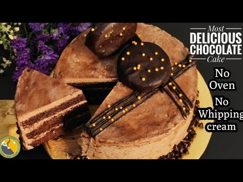 😋The Most Delicious Chocolate cake ever ! |Eng. subtitles| Chocolate cake Recipe| No Oven|Chocolate
