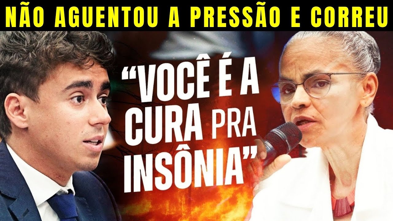 🔥CONFUSÃO: Nikolas Ferreira ACABA com Marina Silva no meio da comissão