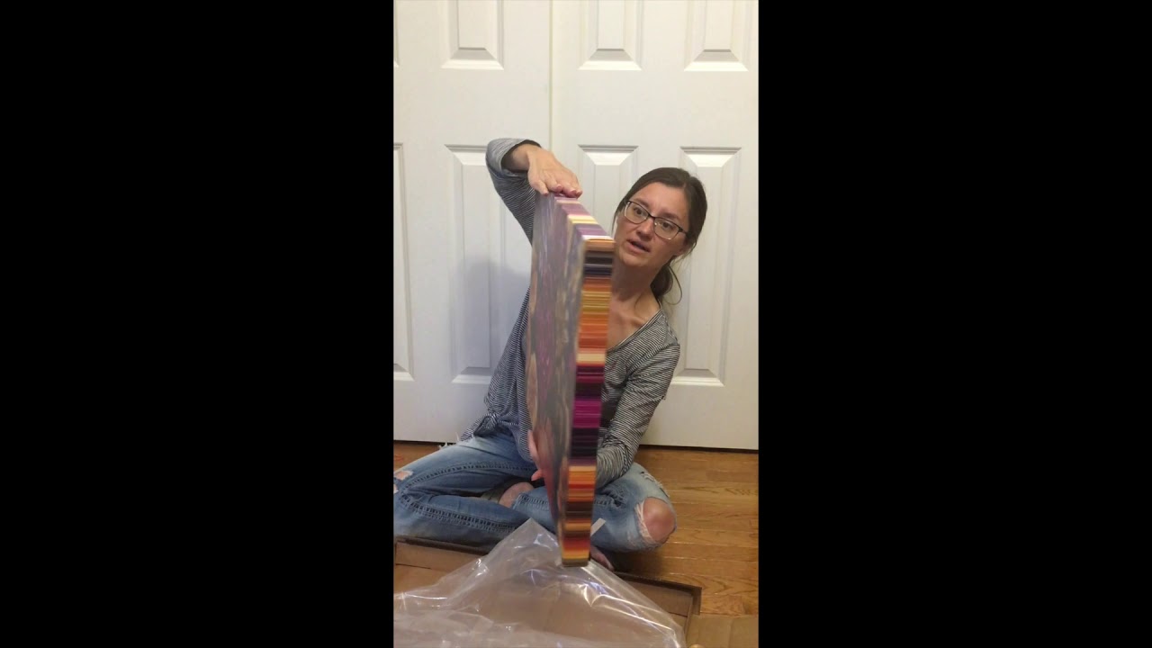 18x24 gallery wrapped canvas art unboxing video
