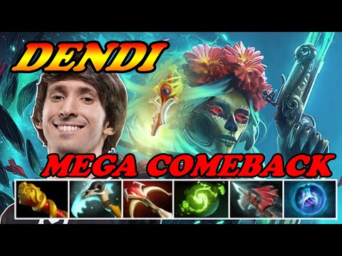 Dendi Muerta crazy Mega comeback Divine Rapier build | Giveaway | Dota 2 Pro Gameplay