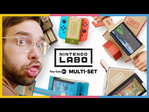 60€ für Pappe - NINTENDO LABO MULTI-SET