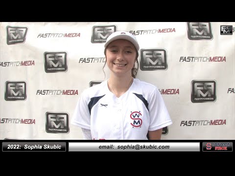 2022 Sophia Skubic 4.57 GPA - Pitcher and Outfielder Softball Skills Video - Sonoma Stack