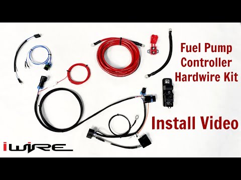 iWire Fuel Pump Controller Hardwire Kit Install Video - Single Pump Kit