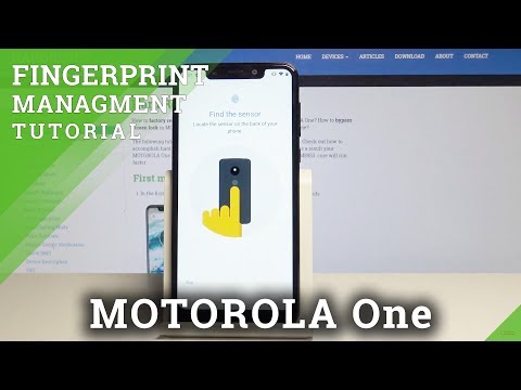 How to Add Fingerprint in MOTOROLA One - Set Up Fingerprint Unlock