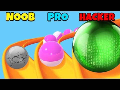 NOOB vs PRO vs HACKER - Marble ASMR - YouTube