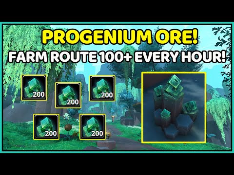 Progenium Ore Farm Route - Patch 9.2 Zereth Mortis! | Shadowlands Goldmaking