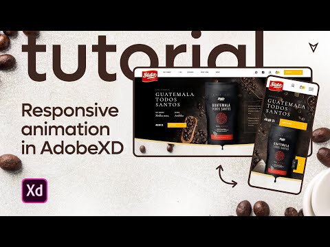 Adobe XD Animation Tutorial - Responsive website for Instagram