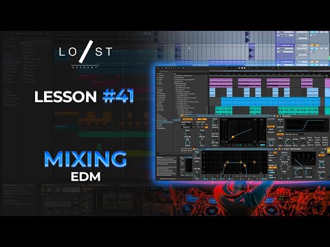 (English) Mixing EDM : Fixing the harshness and resonance [How to make EDM in Ableton Live]