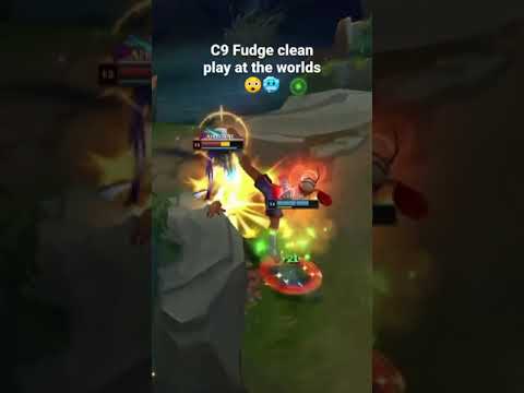C9 Fudge flash kick at the worlds 🥶😲 #shorts #leagueoflegends #twitch #worlds2021 #c9 #lolclips #lcs