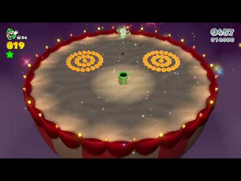 Super Mario 3D World (Switch) 8-B Speedrun - Time: 50 (Former WR)