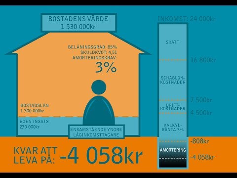 FI Informerar: Skärpt amorteringskrav - Ung låginkomsttagare