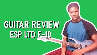Video thumbnail for ESP LTD F 10 Heavy Metal Guitar Review by Paige Jr