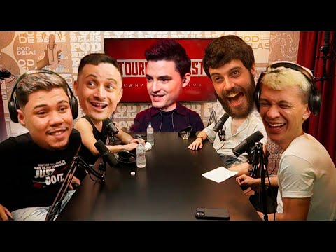 O ENCONTRO DE DEFANTE, FELIPE NETO, DILEIRA & PSIU - TOURETTCAST #3
