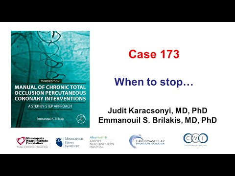 Case 173 - Manual of CTO PCI: When to stop