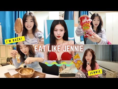 Eat Like Jennie | 24 цаг Jennie-г дагаж идэв🤤